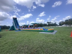 Mardi Gras Party Water Slide 44ft SL